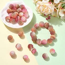 40Pcs Imitation Pearl Acrylic Beads&nbsp;OACR-FS0002-89A-19