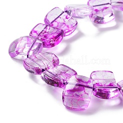 Transparent Glass Imitation Gemstone Beads Strands&nbsp;GLAA-G105-01C
