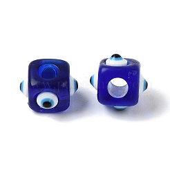 Resin Evil Eye European Beads&nbsp;RESI-A021-17