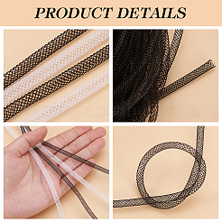 2Pcs 2 Colors Polyester Mesh Tubing&nbsp;OCOR-BC0006-89