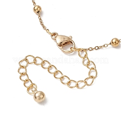 304 Stainless Steel Ball Link Chain Bracelet Making&nbsp;AJEW-JB01305-01