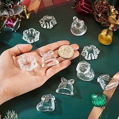 12Pcs 3 Styles Christmas Theme Transparent Acrylic Beads&nbsp;TACR-TA0001-76