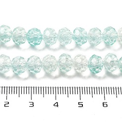 Transparent Crackle Glass Beads Strands&nbsp;LS-CCG-L050-01A-07