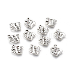 Tibetan Style Alloy Drink Charms&nbsp;TIBEP-A36466-AS-RS