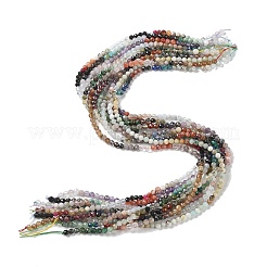 Natural & Synthetic Mixed Gemstone Beads Strands&nbsp;G-D080-A01-01