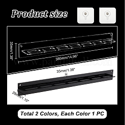 2 Sets 2 Colors Acrylic Sunglasses Organizer Holder&nbsp;AJEW-GA0006-41