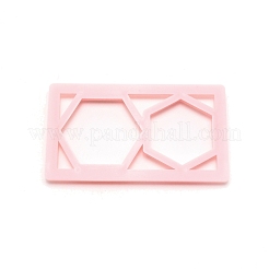 Hexagon Plastic Baking Cake Cutting Dies Mold&nbsp;DIY-WH0001-75