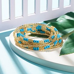 2Pcs Summer Jewelry Waist Bead&nbsp;NJEW-C00024-05