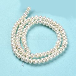 Natural Cultured Freshwater Pearl Beads Strands&nbsp;PEAR-J007-26