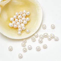 1 Strand Natural Cultured Freshwater Pearl Beads Strands&nbsp;PEAR-NB0002-50