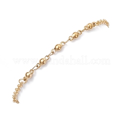 304 Stainless Steel Bar Link & Cable Chains Bracelets for Women&nbsp;BJEW-JB12688