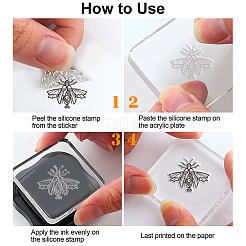 Custom PVC Plastic Clear Stamps&nbsp;DIY-WH0448-0101