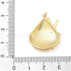 Brass Pendants&nbsp;KK-U058-57B-G