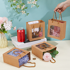 Portable Kraft Paper Gift Bags&nbsp;ABAG-BC0001-68A