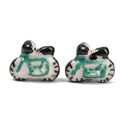 Hand Painted Porcelain Beads&nbsp;PORC-A033-03