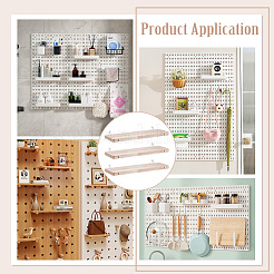 3 Bags Wood Pegboard Storage Holders&nbsp;AJEW-PH0009-05