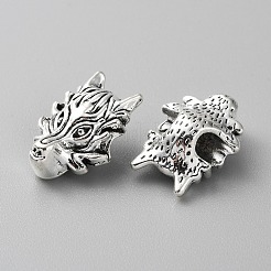 Tibetan Style Alloy Beads&nbsp;TIBEB-WH0002-05AS