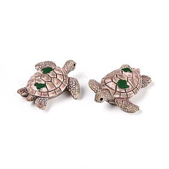 Turtle Opaque Resin Cabochons&nbsp;CRES-T025-35