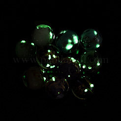 Luminous Handmade Gold Sand Lampwork Beads&nbsp;LAMP-N024-05A