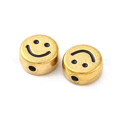 304 Stainless Steel Enamel Beads&nbsp;STAS-B085-08G-04