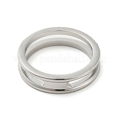 304 Stainless Steel Rings&nbsp;RJEW-K268-04P