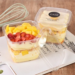 Individual Plastic Cake Boxes&nbsp;BAKE-PW0002-32