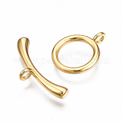 Brass Toggle Clasps&nbsp;LS-KK-T063-99G-NF