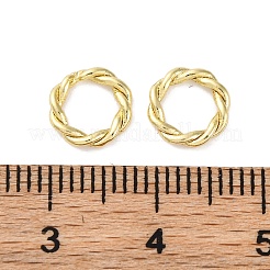 Brass Linking Rings&nbsp;KK-U042-01G-02