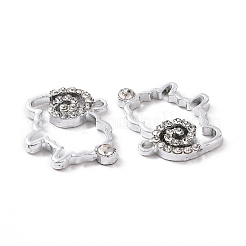 Alloy Crystal Rhinestone Pendants&nbsp;ALRI-C008-26P