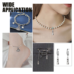64Pcs 4 Style Tibetan Style Alloy Pendants&nbsp;TIBEP-CA0001-12