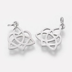 Tarnish Resistant 304 Stainless Steel Pendants&nbsp;STAS-Q201-T458S