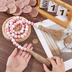 1Pc Wood Beads Pendant Decorations&nbsp;FIND-CN0001-78