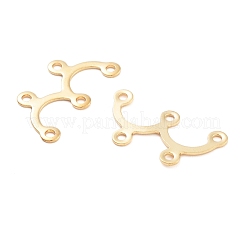 201 Stainless Steel Rainbow Chandelier Component Links&nbsp;STAS-U012-01B-G