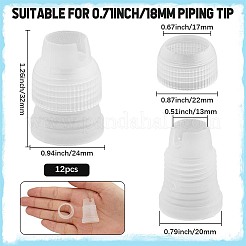 Plastic Icing Piping Bag Nozzle Converter&nbsp;KY-SP0001-42A
