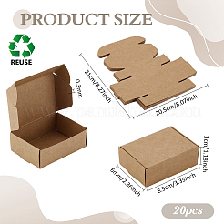 Cardboard Paper Mailer Boxes&nbsp;CON-WH0085-103A