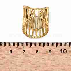 304 Stainless Steel Cuff Rings Ring Components&nbsp;SA-CBA098D-01G-B