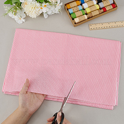 Stripe Pattern Cotton Cloth Fabric&nbsp;DIY-WH0888-235C