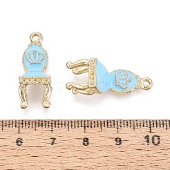 Alloy Enamel Pendants&nbsp;ENAM-I044-02F