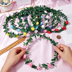 Foam Flower Headbands&nbsp;OHAR-GF0001-34