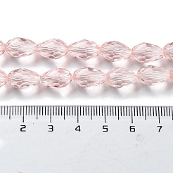Glass Beads Strands&nbsp;EGLA-E010-8x12mm-12