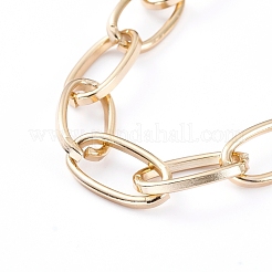 Unisex Aluminium Paperclip Chain Bracelets&nbsp;BJEW-JB05071