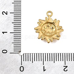 304 Stainless Steel Pendant Rhinestone Settings&nbsp;SA-CBA0563-33G