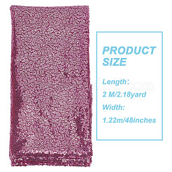 Sequin PET & Polyester Fabric&nbsp;DIY-WH0048-81C