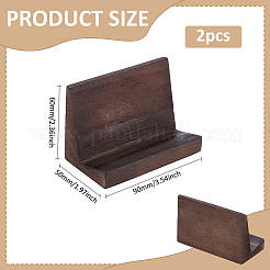 Pine Wood Display Stand Base&nbsp;LS-DIY-WH0110-13
