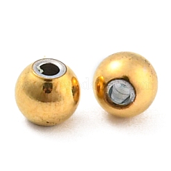 Ion Plating(IP) 304 Stainless Steel Spacer Beads&nbsp;STAS-L187-4mm-09G