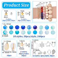 DIY Jewelry Making Findings Kits&nbsp;DIY-PH0030-84