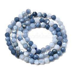 Natural Blue Opal Beads Strands&nbsp;G-P603-C-4mm-04
