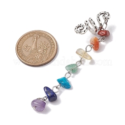 Alloy Dreadlocks Beads&nbsp;OHAR-JH00036-02