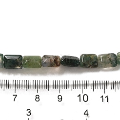 Natural Moss Agate Beads Strands&nbsp;G-G085-A17-01