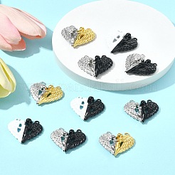10 Sets Spray Painted Alloy Magnetic Pendants&nbsp;FIND-FS0004-25